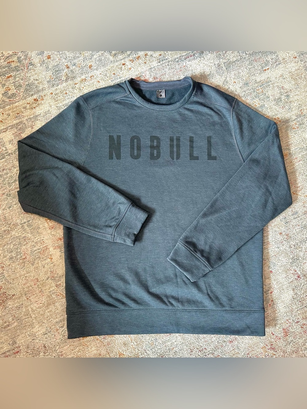 NOBULL Men's Crewneck Sweatshirt - Charcoal Blue